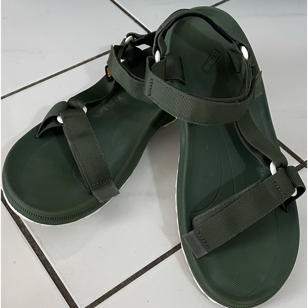 TEVA Winsted Solid Sandals for Men size 13 color Green